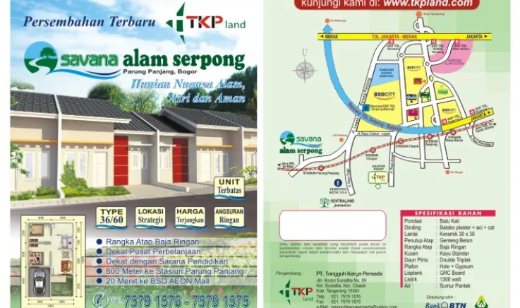 Projects Savana Alam Serpong 2 web